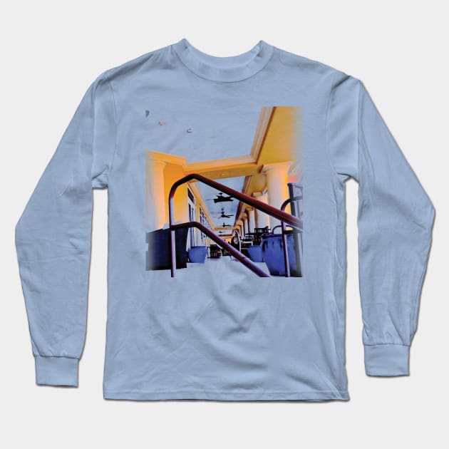 Hotel Fla Long Sleeve T-Shirt by glarravide